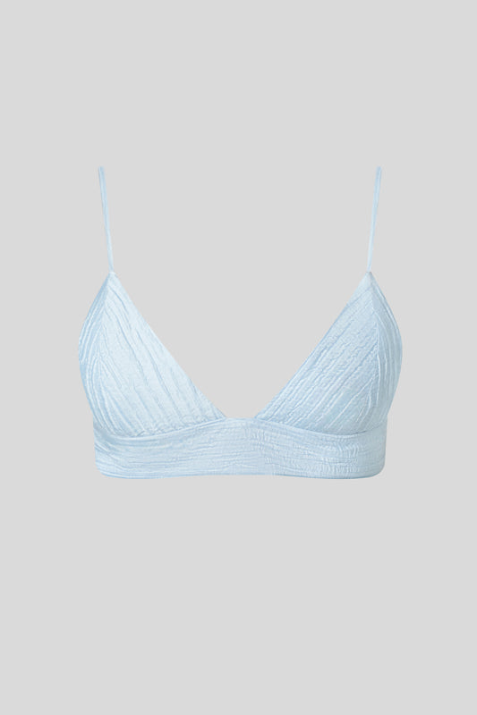 Sky Blue Top -Bra Evia