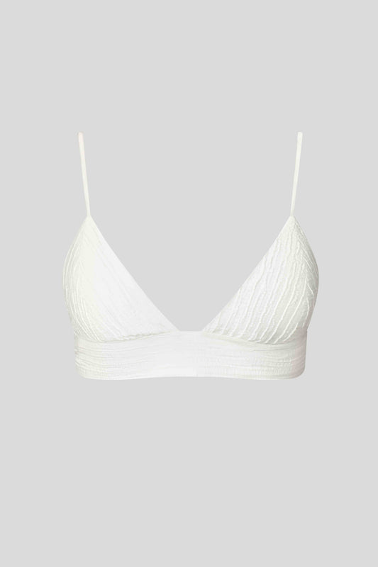 Top-Bra Evia in Pearl White