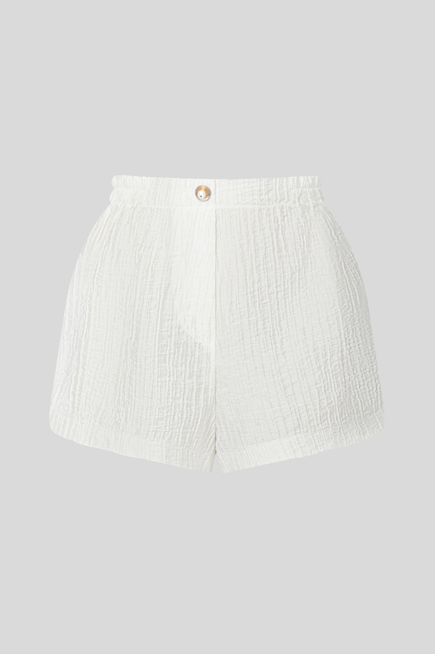 Pearl White Shorts Evia