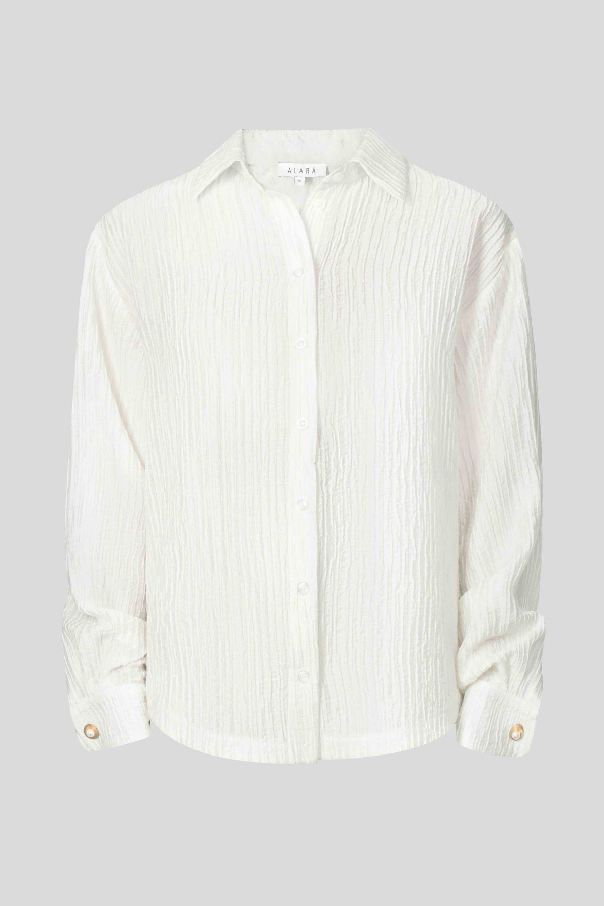 Shirt Evia in Pearl White