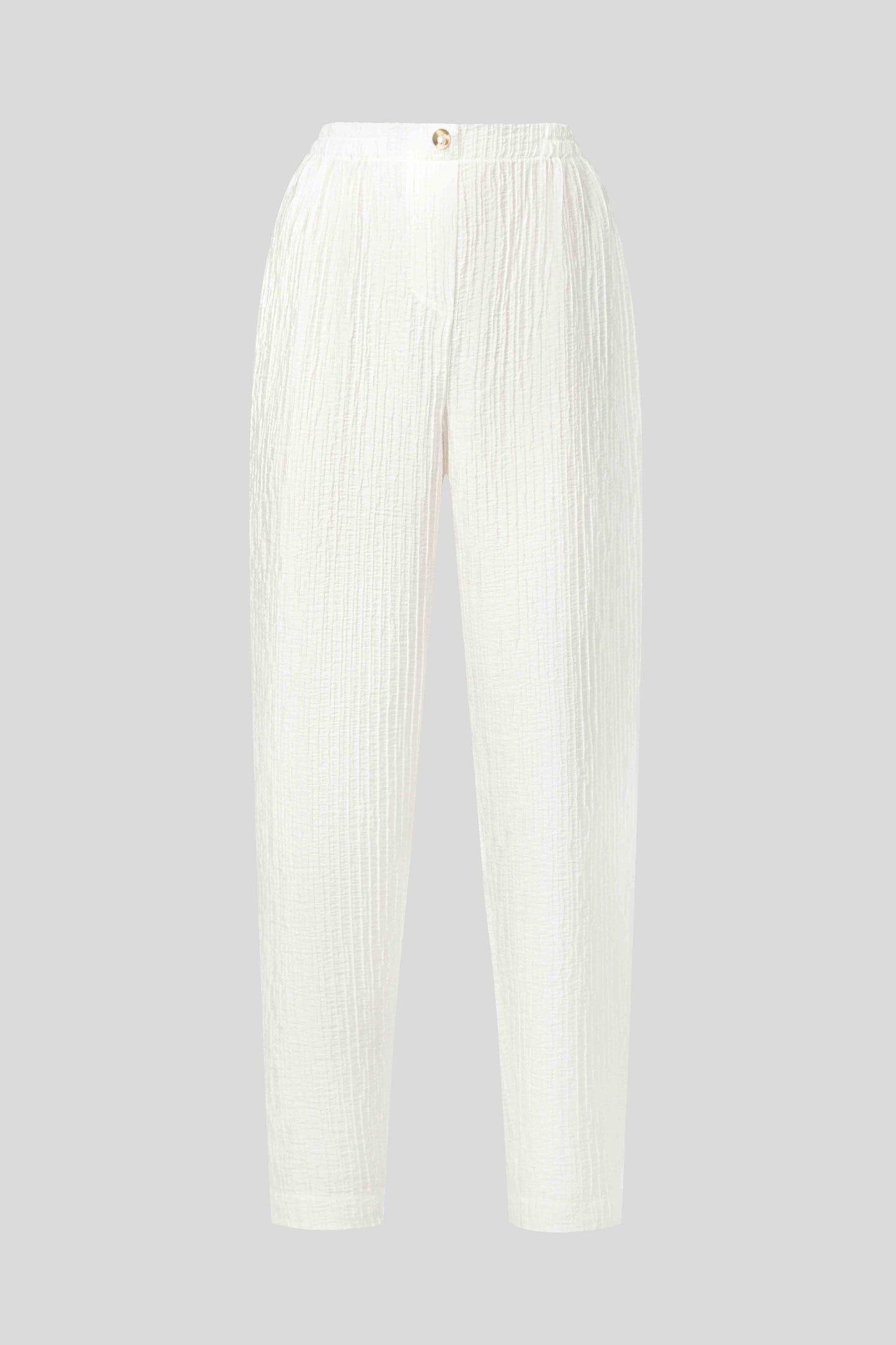 Trousers Evia in Pearl White